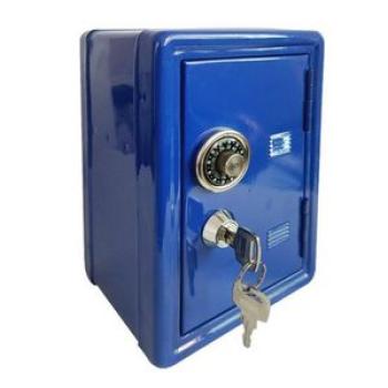 Piggy Bank Multifunctional Wear-resistant Metal Mini Safe Piggy Bank for