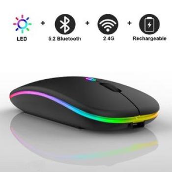 2.4G Blueooh mouse wireless charging model, silen and suiable for iPad, mobile phone, able