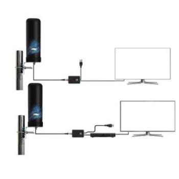 TV Antenna High Performance Impedance 75Ohms Amplifier for