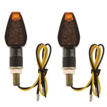 2x Universal Motorcycle Bike LED Turn  Blinker Lights