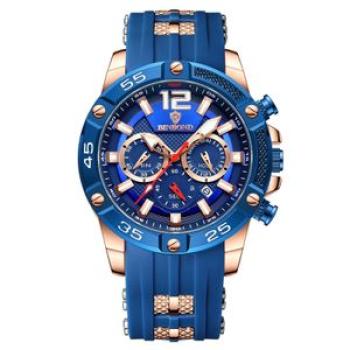 Bingbang watch disc sports waterproof quartz watch multi-functional luminous men`s watch