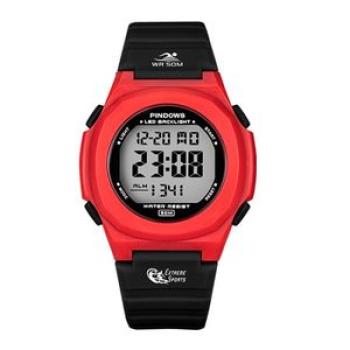 Fashion Digital Watches Men Red Luminous Waterproof Electronic Hand Clock Boy 2023 Original Led Dive