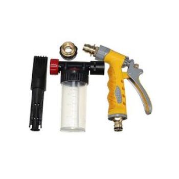 High Pressure Snow Foam Water Car Wash Soap Sprayer Cleaning Pipe Gun Nozzle Kit