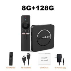 Q10 Android13 8K HDR10+ Smart Allwinner H313 128G Dual Wifi BT5,0 Set Top Box Media Player with Goog