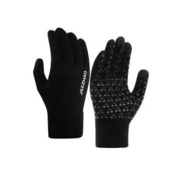 Fashion Thermal Winter Gloves Windproof Unilove Winter Cycling Gloves Touch Black