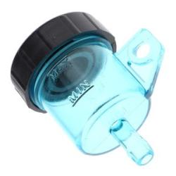 Universal Rear Brake Fluid Reservoir Oil Cup Blue