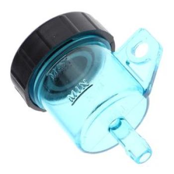 Universal Rear Brake Fluid Reservoir Oil Cup Blue