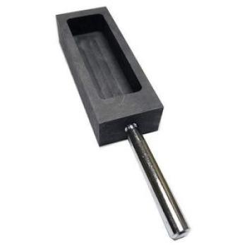 Gold Silver Graphite Ingot Mold Mould Crucible for Melting Casting Refining with Metal Bar 1Kg