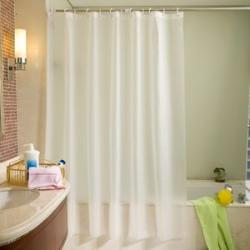 Htovila 72 * 72` White PEVA Waterproof Mildewproof Shower