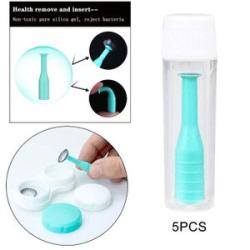 Hard Contact Lens Remover Inserter Extractor Applicator For Green 5pcs