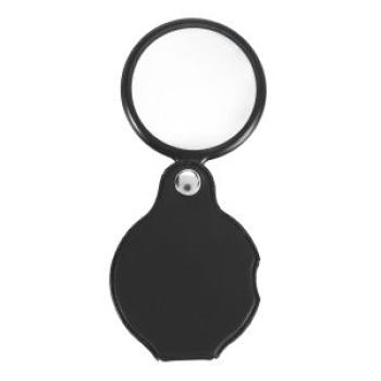 Folding Fold Away Pocket Magnifying Glass Magnifier Lens 3X