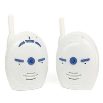 BM-V20 2.4GHz Wireless Digital Audio Baby Monitor, Two Way Voice Talk (White)