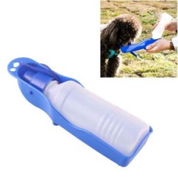 Drinking Fountain 250ml Outdoor Portable Pet Water Bottle, Randomly Color