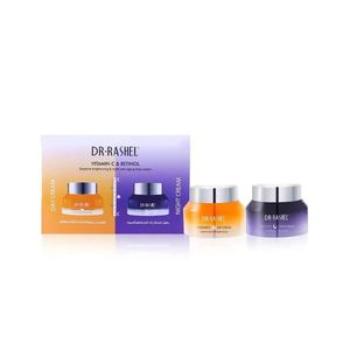 Vitamin C And Retinol Day & Night Cream Combo - 50g each