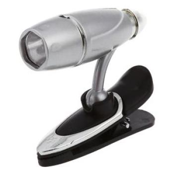 Clip On Adjustable Reading Book LED Light - 360 Degrees