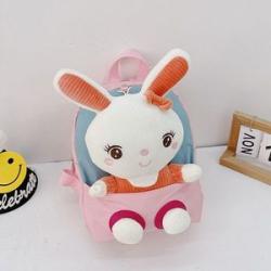 Kindergarten School Bag Plush Toy Children Cartoon Backpack