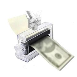 Magic Easy Tricks Money Maker Printing Change Paper To Money Machine Fun