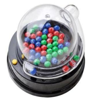1 Set Electric Lottery Machine Party Mini Lotto Games Machine Jackpot Machine