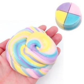 4Color DIY Kids Safety Soft Clay Plasticine Airdried Toy Polymer Modeling Gift