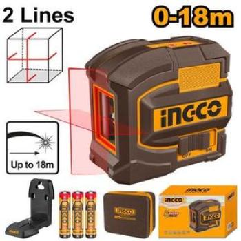 HLL156503 Self-leveling Line Laser - Brown & Yellow