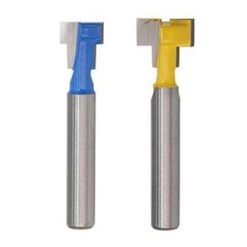 1/4 inch Shank T-Slot  Router Bit Steel Handle 3/8