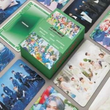 54pcs Gift K-pop ATEEZ Celebrate album poster fan gift ATEEZ Lomo Cards High quality HD photocard fo