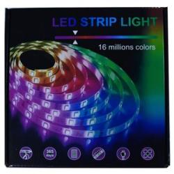 10M Home Decor Led Light Strip LampTape IP65 Waterproof Flexible Ribbon With Remote Controller RGB 2