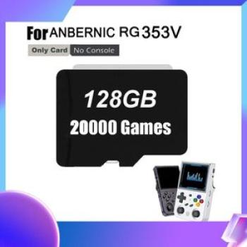 ANBERNIC RG353V RG353VS Bag SD Card TF Card Preloaded Games for 256G 128G 64G Handheld Game Built in