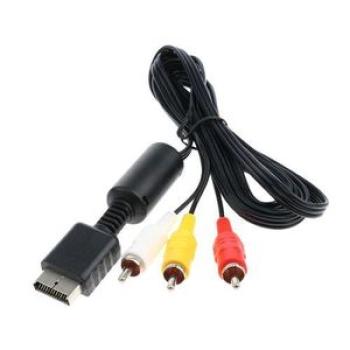 AV Adapter Cable 3PS1 Composite Audio Video .8m6ft