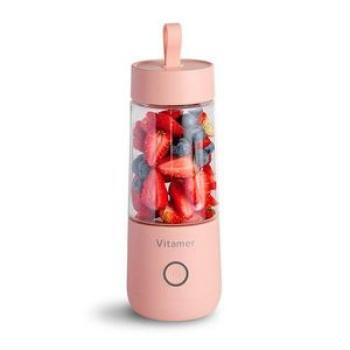 Blender USB Charging Juice Cup Electric Blender Juice-pink