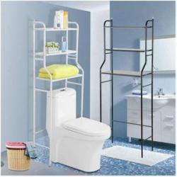 Metal Shelf Over The Toilet Rack - White