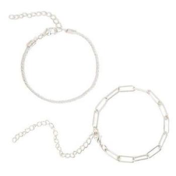 Shiny 925 Silver Bracelet Set Ladies Wedding Party Jewelry Ladies Wedding Party Jewelry,Default NO
