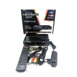 Master Original Combo S2 T2 Satellite and Antenna Multistream Multi TV Decoder