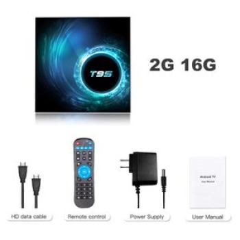 T95 android bluetooth 5,0 2,4g & 5g Wifi 128g 3D Voice16g 32gb 64gb 4k Quad Core Set-Top Box Media P