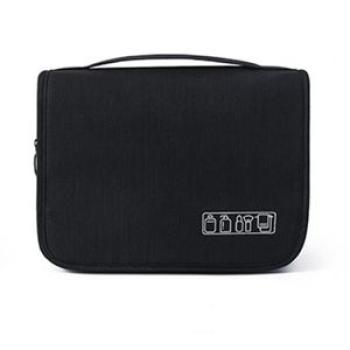 Waterproof Cosmetics Pouch Storage Bag Girl Cartoon Portable Travel Storage Bag Carry-On Wash Bag,Bl