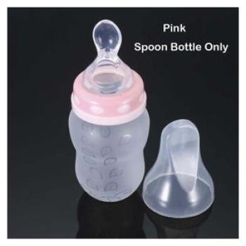 180ML Baby Bottles Feeding Spoon Silicone Baby Feeding