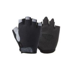 Trend Gym Weight Lifting Cycling Yoga Training Thin Breathable Antiskid Half Finger Gloves, Size:L(B