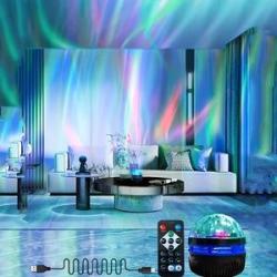 LED Projector Night Light, Bedside Lamp,RGB Colorful Light