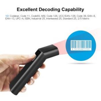 3 in 1 Barcode Scanner Handheld Bar Code Reader 1D