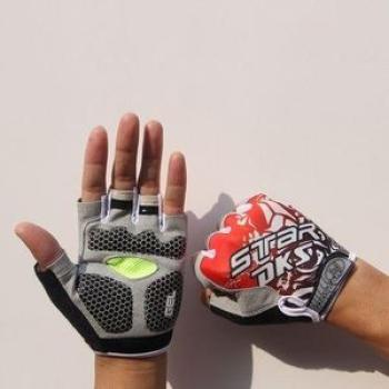 Cycling Shock Absorbing Anti Gloves Fitness Weight Lifting Training Halffinger Gloves