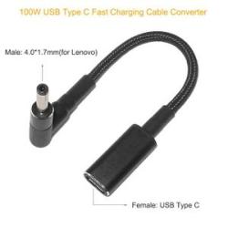 100W USB Type C Cable PD Laptop Charging Converter Cord for Notebook Power Supply Dc Plug Jack Conne