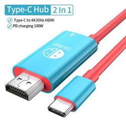 Unnlink Switch Dock Tv Dock For Nintendo Switch Portable Docking Station Usb C To 4k Hdmi Usb 3.0 Hu