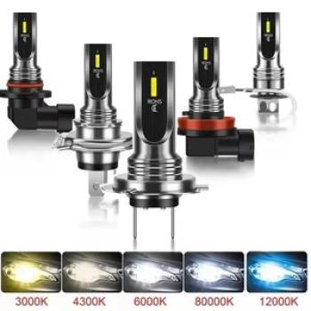 2Pcs Super Bright h7 Led Bulb For Car H4 Headlight Motorcycle H1 H3 H8 H9 H11 Auto Fog Lamps 9005 90