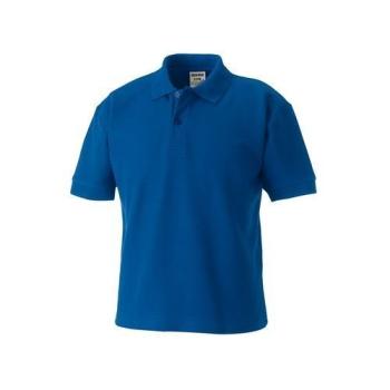 Short Sleeve Polo Shirt - Royal Blue
