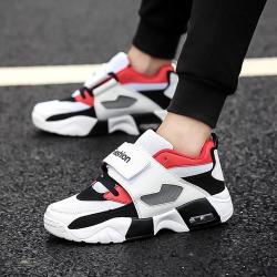 Low-Top Lace Up Sneakers - Multicolor