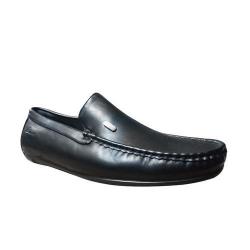 Leather Loafers - Black