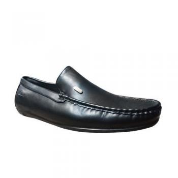 Leather Loafers - Black