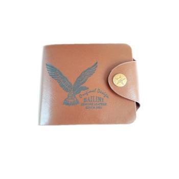 Leather Bifold Wallet - Brown