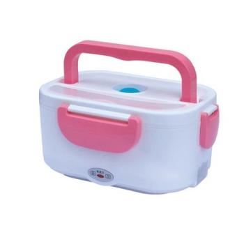 Multi-Functional Portable Lunch Box & Food Warmer - White/Pink