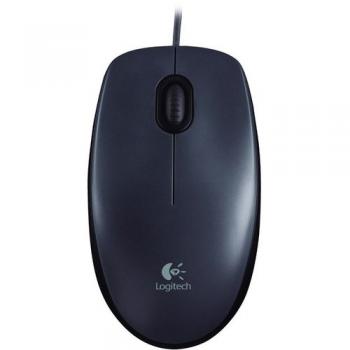 M90 Wired Optical Mouse - Black
